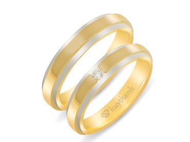 Nhẫn cưới Le Soleil NC 54 - Huy Thanh Jewelry - Hình 1