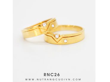Nhẫn cưới RNC26 - Anh Phương Jewelry - Hình 1