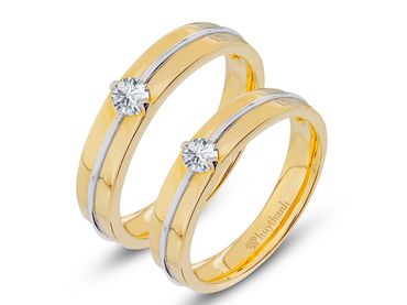 Nhẫn cưới Le Soleil NC 335 - Huy Thanh Jewelry - Hình 1