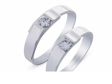 Nhẫn cưới Le Soleil NC 380 - Huy Thanh Jewelry - Hình 1