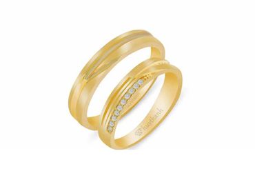 Nhẫn cưới Les Estoile NC 438 - Huy Thanh Jewelry - Hình 1
