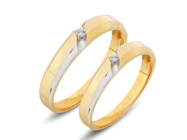 Nhẫn cưới Le Soleil NC 345 - Huy Thanh Jewelry - Hình 1