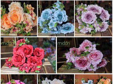 Hoa vải cao cấp - Midori Shop - Phụ kiện trang trí ngành cưới - Hình 169