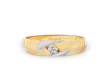 Nhẫn cưới Le Soleil NC 131 - Huy Thanh Jewelry - Hình 3
