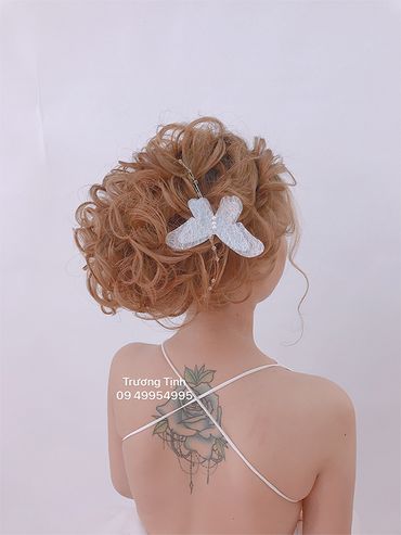 Kiểu tóc cô dâu đẹp - sang trọng - Trương Tịnh Wedding - Hình 4