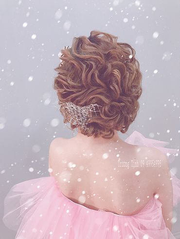 Kiểu tóc cô dâu đẹp - sang trọng - Trương Tịnh Wedding - Hình 18