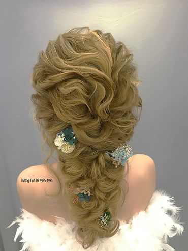 Kiểu tóc cô dâu đẹp - sang trọng - Trương Tịnh Wedding - Hình 13