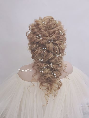 Kiểu tóc cô dâu đẹp - sang trọng - Trương Tịnh Wedding - Hình 14