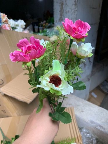 Hoa vải cao cấp - Midori Shop - Phụ kiện trang trí ngành cưới - Hình 93